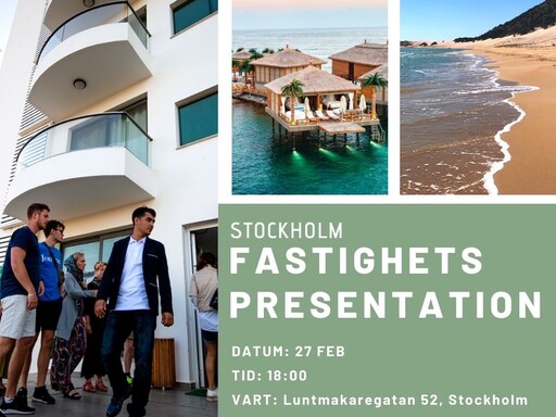 Presentation Stockholm - 27 Februari